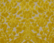 Тканини Chery 121 Сучасне Квіткові/рослинні жовті Велюр Середня 5156