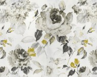 Тканини Otylia Charcoal — 04 Сучасне Квіткові/рослинні бежеві-коричневі!чорно-білі Бавовна Середня 15780