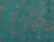 Тканини Midori Emerald-02 Сучасне Квіткові/рослинні бірюзові Жакард Середня 13672