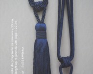 Фурнітура Victorian Chwost 19.596 Ravenna   сині!бежеві-коричневі!чорно-білі  Середня 1891