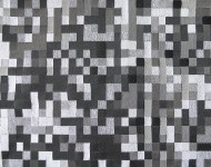Тканини Pixel 1   чорно-білі   16649